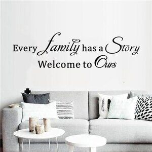 Family Wall Stickers Inspirational Quotes Vinyl Art Decals Home Bedroom Living R